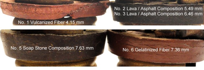 Early Bergmann moving tongue socket insulating plates
