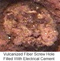 A look at early Edison Bergman G.E. electrical paste or cemrnt